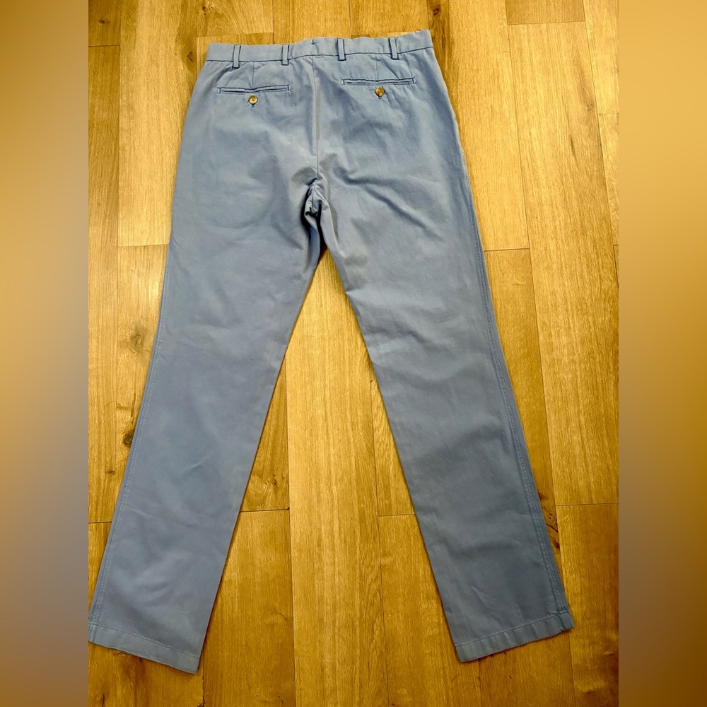Men’s J. McLaughlin Blue Chino Pants - Size 34 - Picture 2 of 7